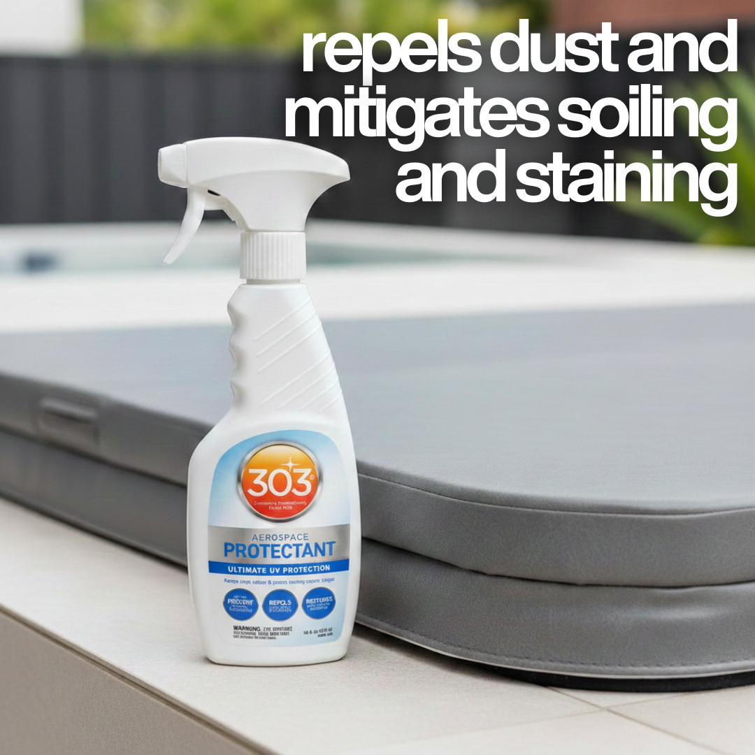 dust-repellent and UV-resistant cover spray