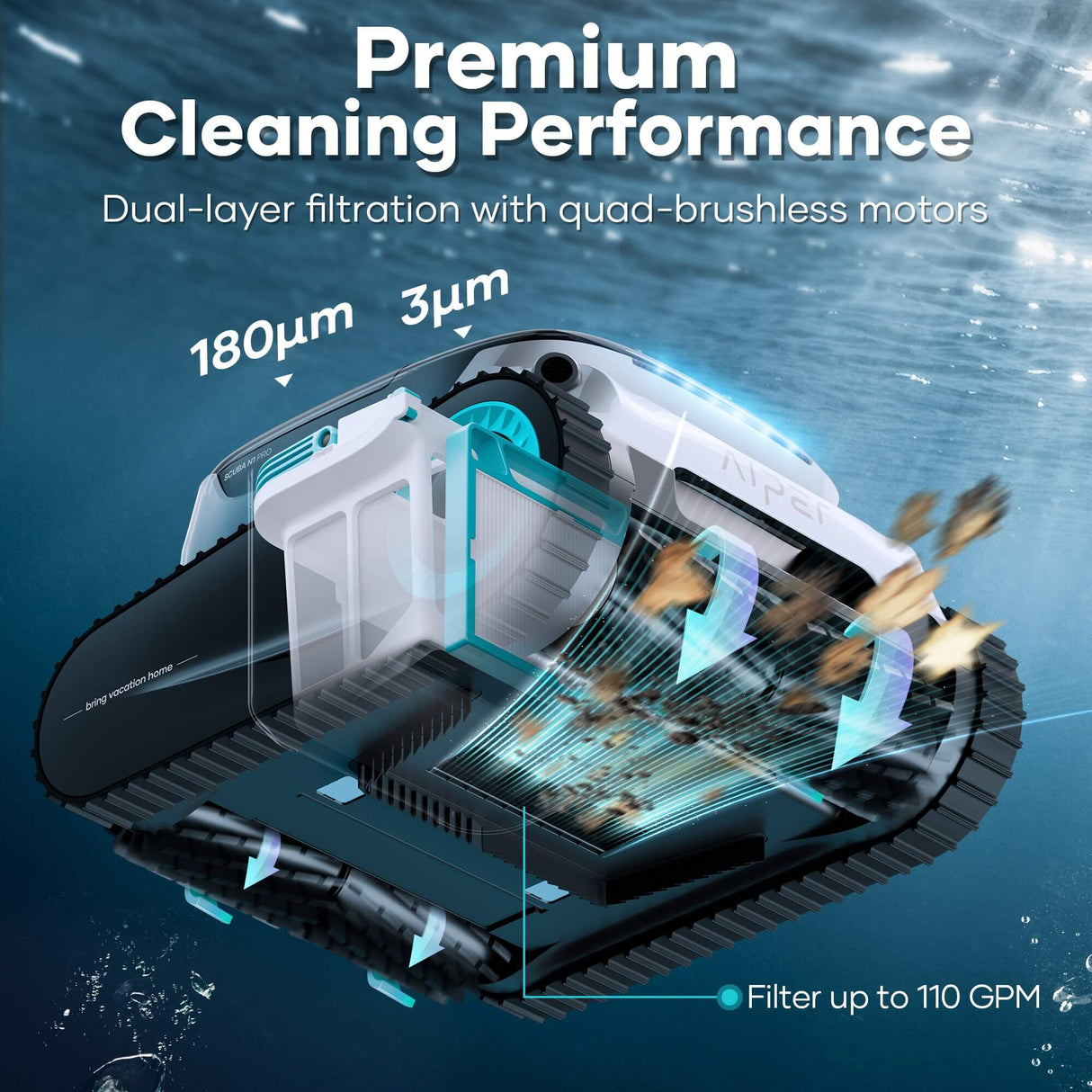 Scuba N1 Pro Aiper® Robotic Pool Cleaner