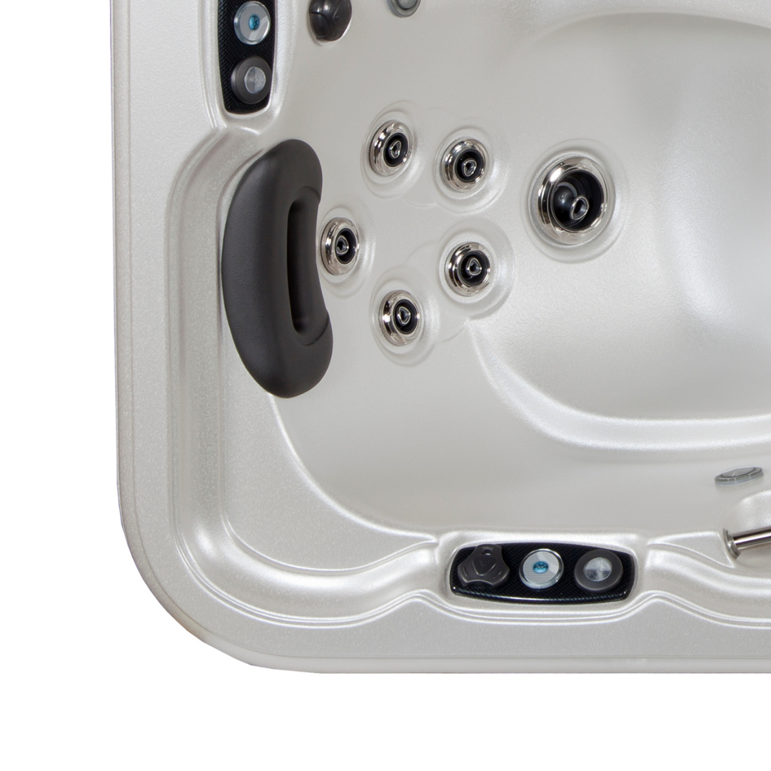 Platinum Elite Waterfall 12in Charcoal Headrest