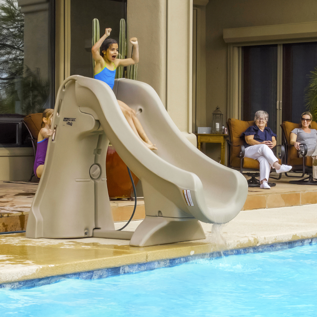 Slide Away Pool Slide