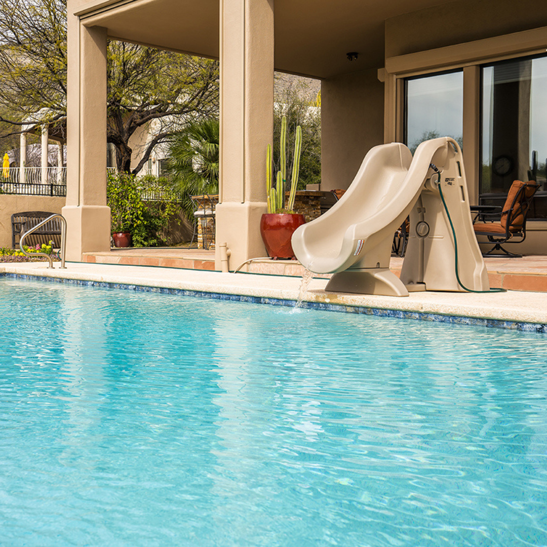 Slide Away Pool Slide
