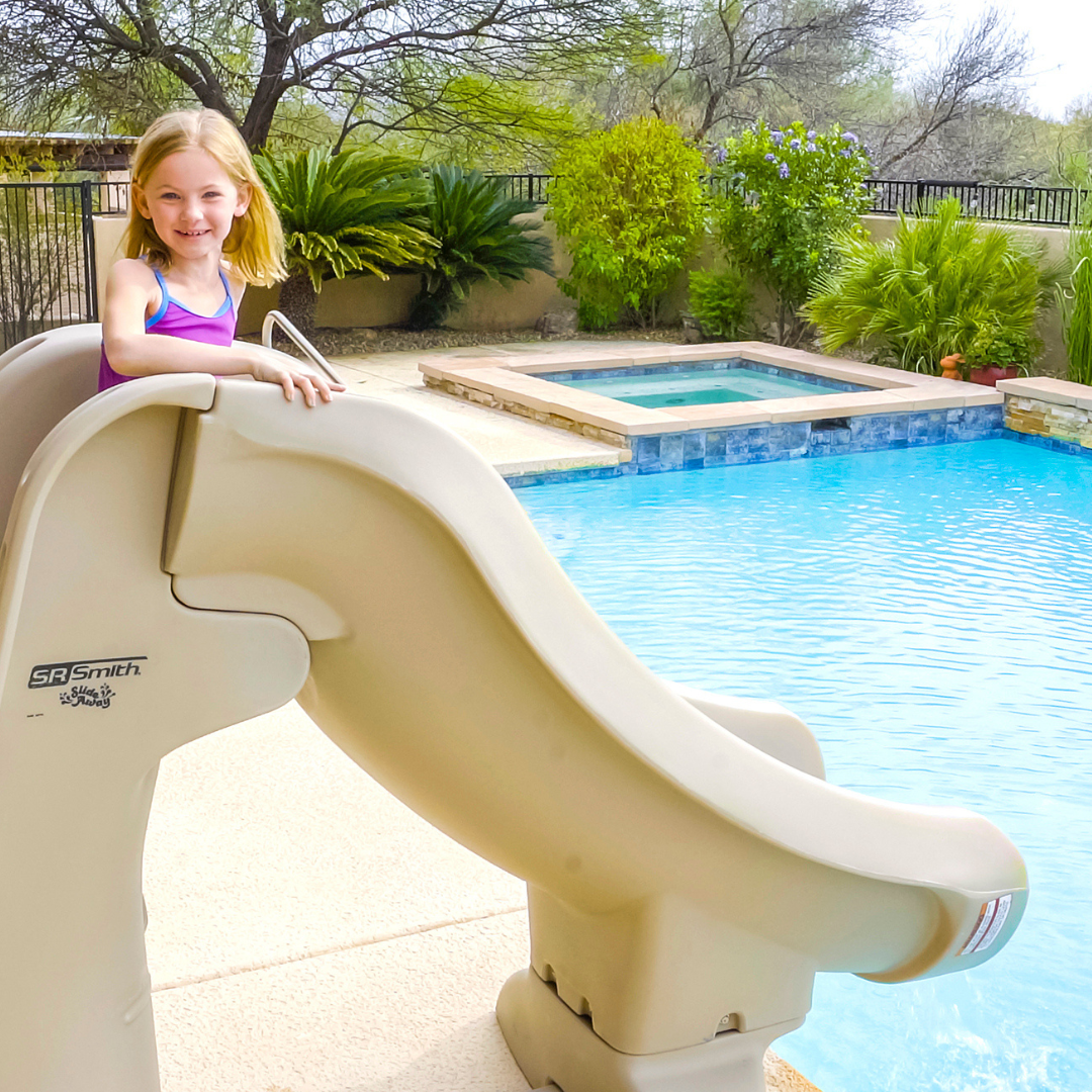 Slide Away Pool Slide