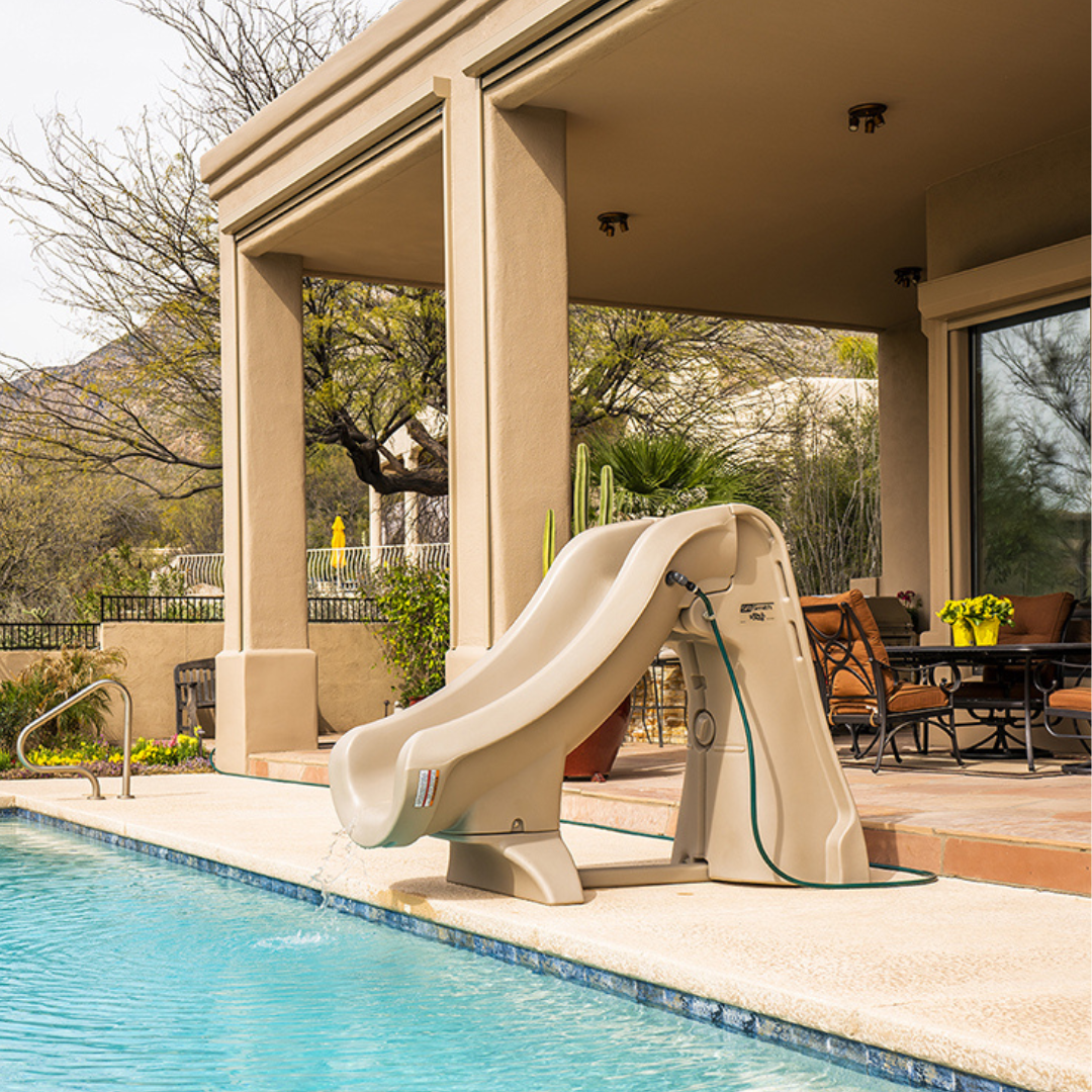 Slide Away Pool Slide