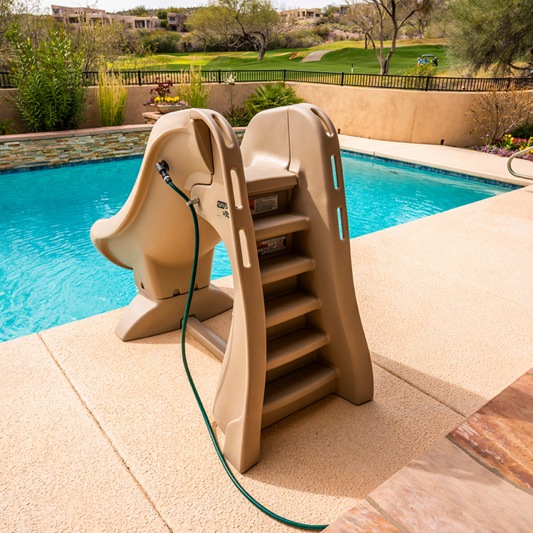 Slide Away Pool Slide