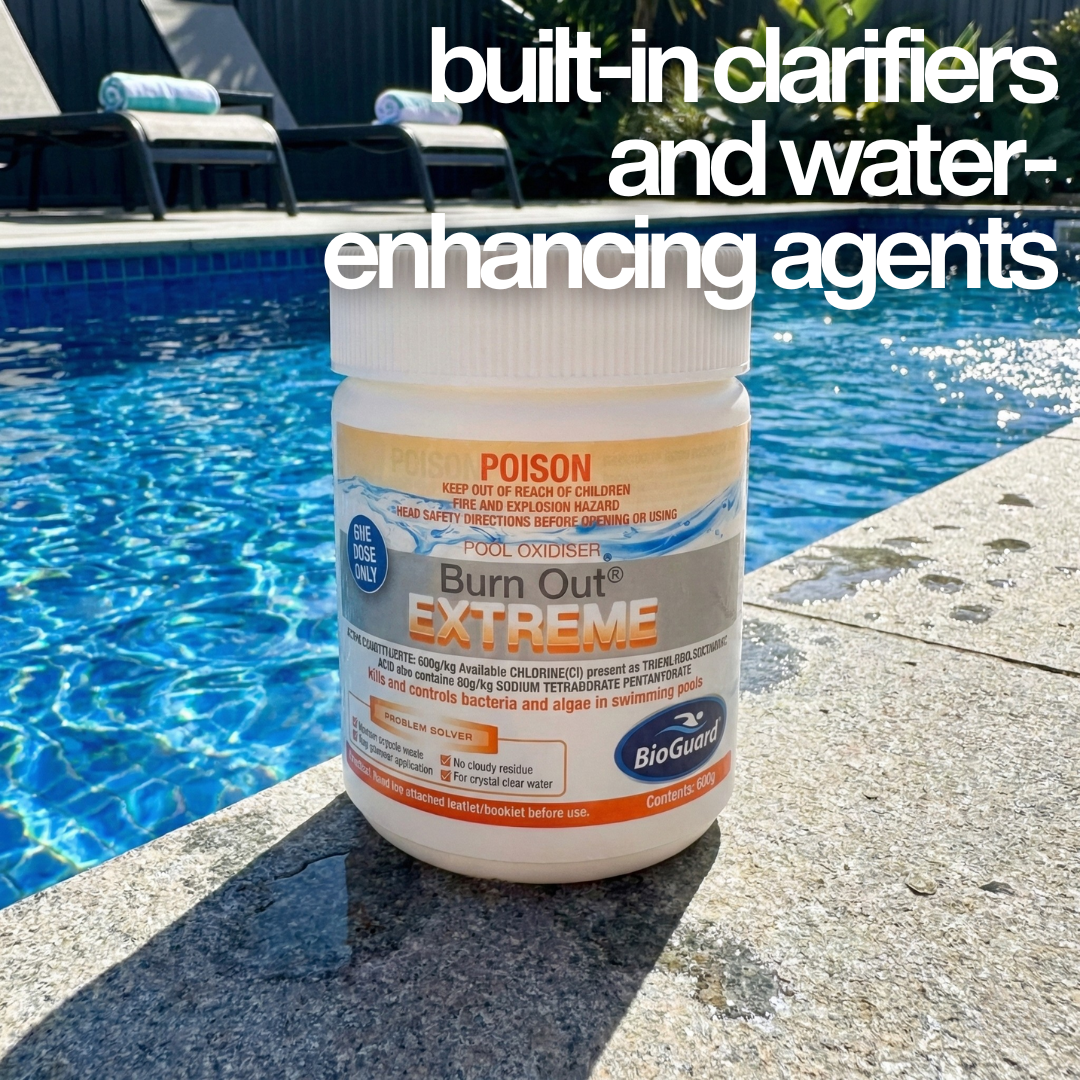BioGuard Burn Out Extreme 600g pool clarifier and water enhancer