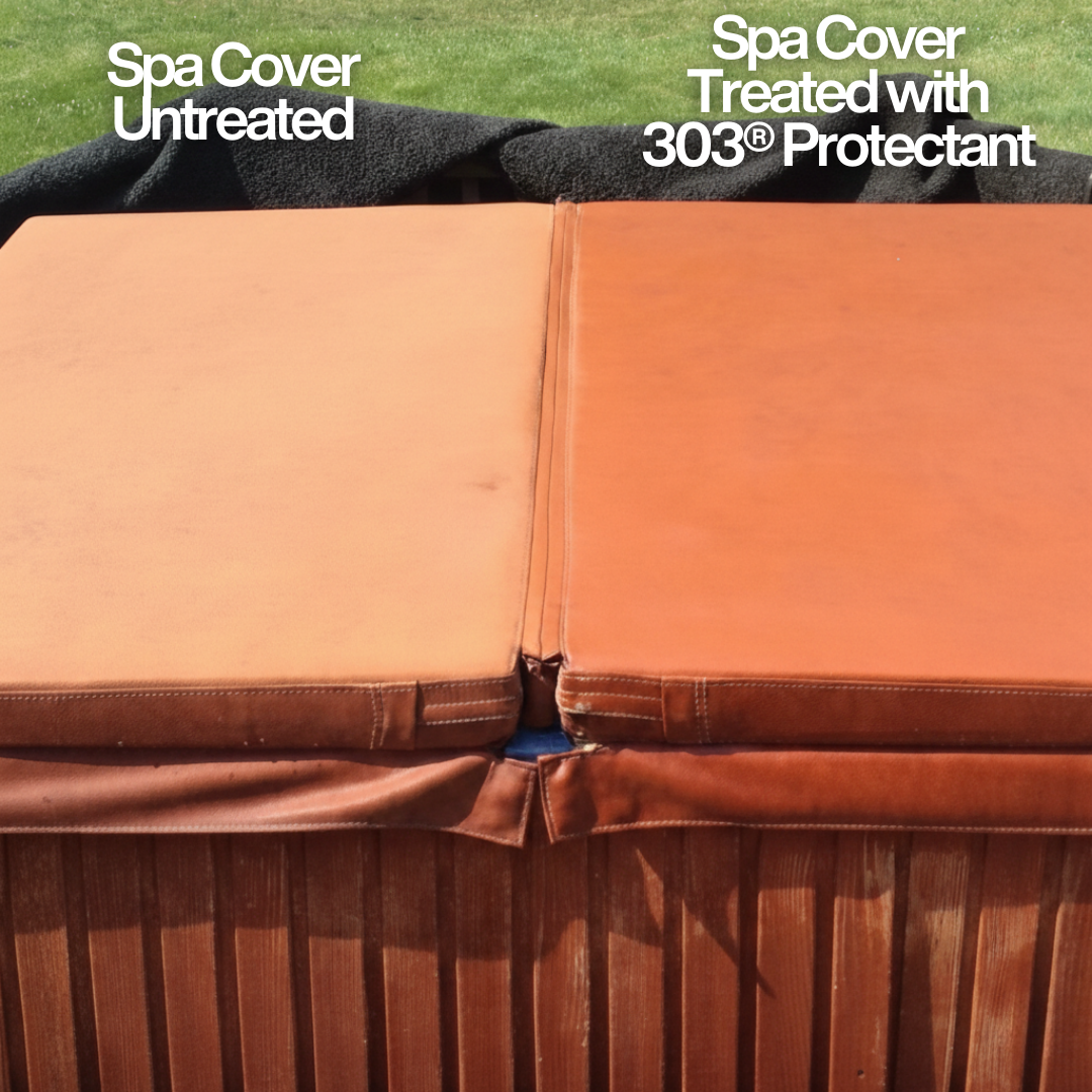 like-new finish using vinyl protector spray