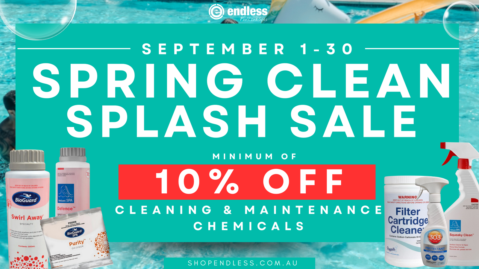 September Savings: Dive into Our Cleaning & Maintenance Sale!