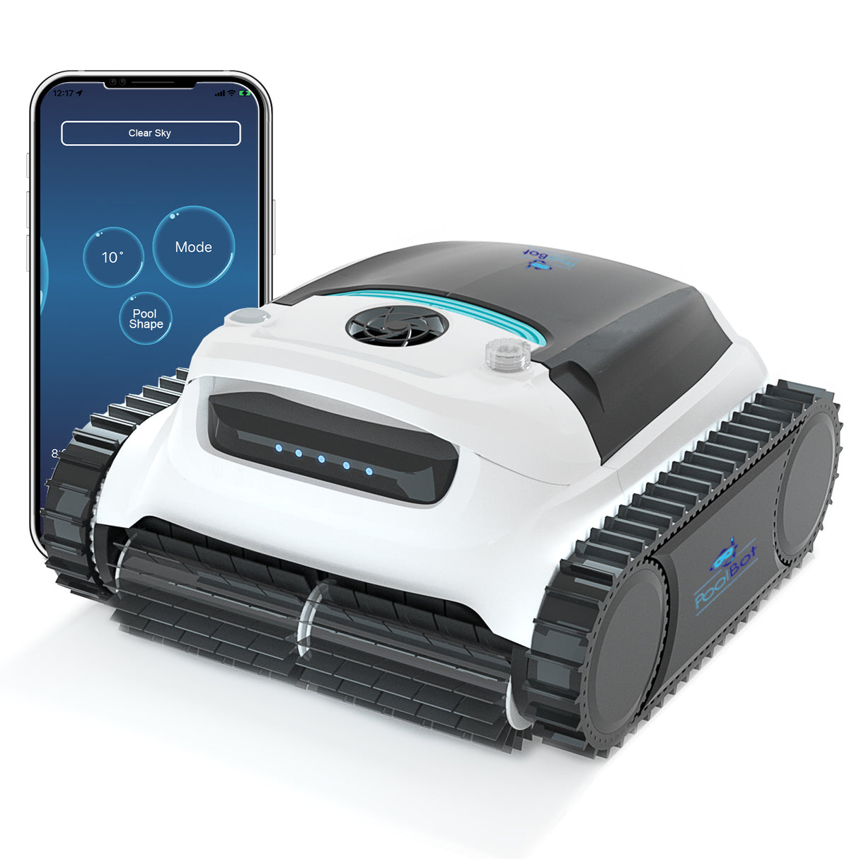 PoolBot® B300 Cordless Robotic Wifi Pool Cleaner