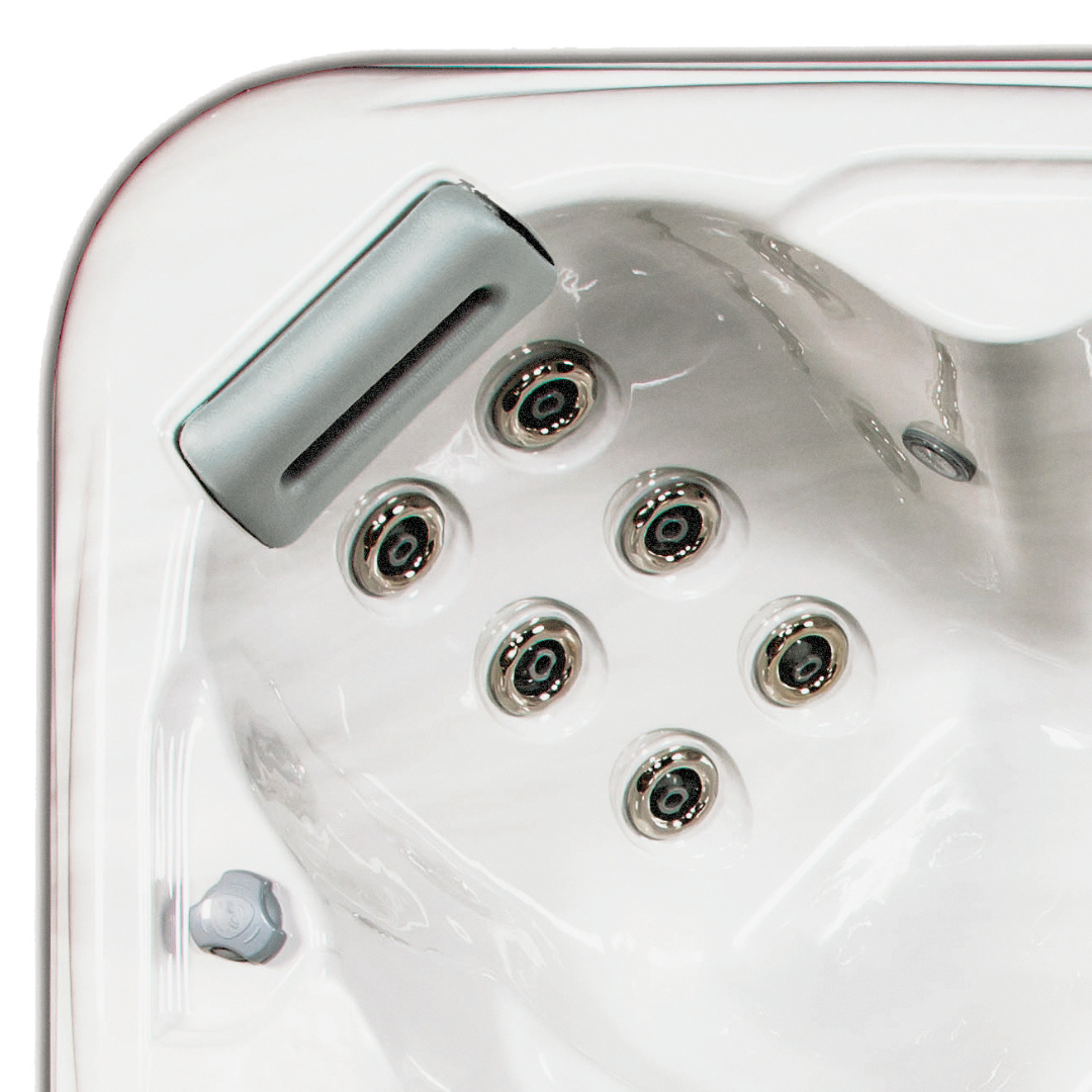 Artesian® Waterfall SS/TS 8in Headrest