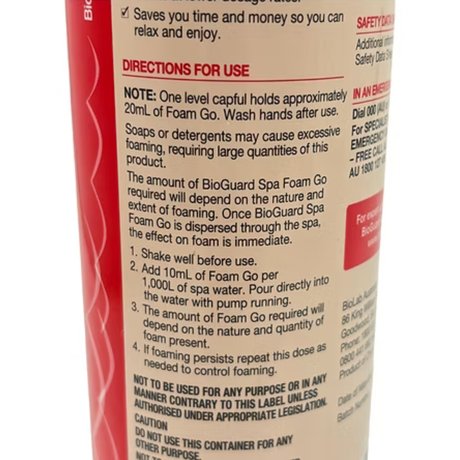 Foam Go 500ml (Antifoam Concentrate)