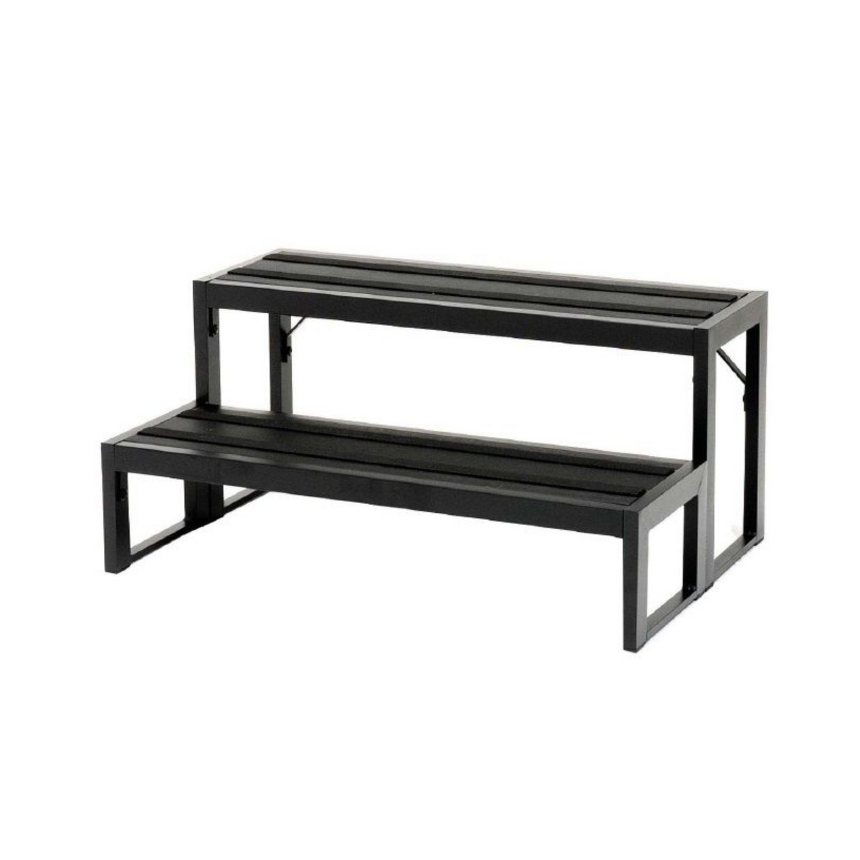 Artesian Modular Aluminium Steps Black