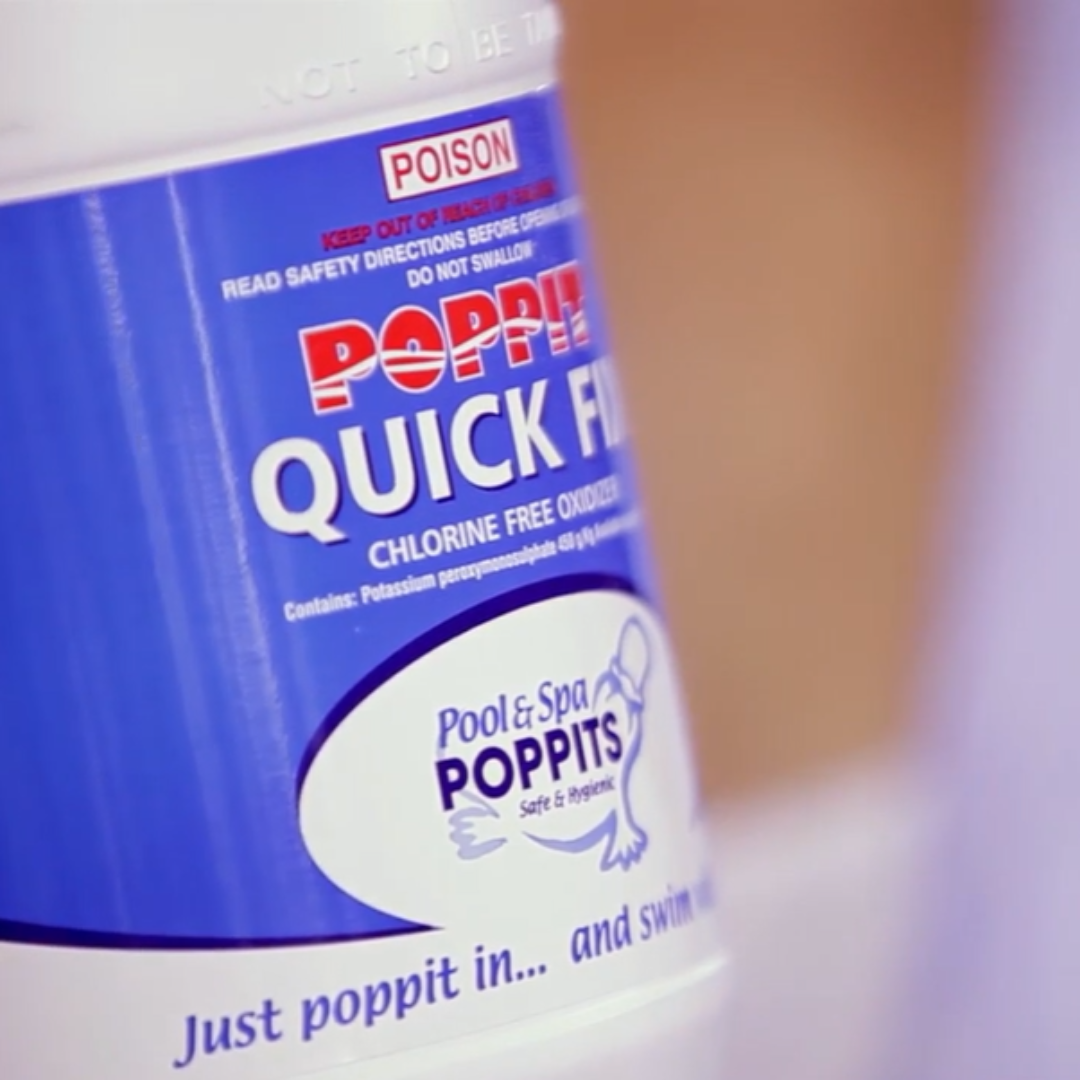 chlorine-free pool and hot tub treatment