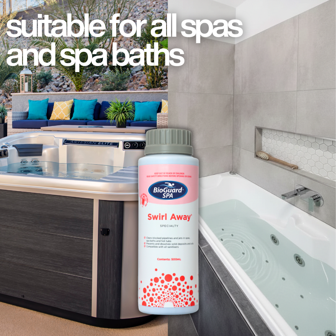 spa bath and hot tub pipe degreaser